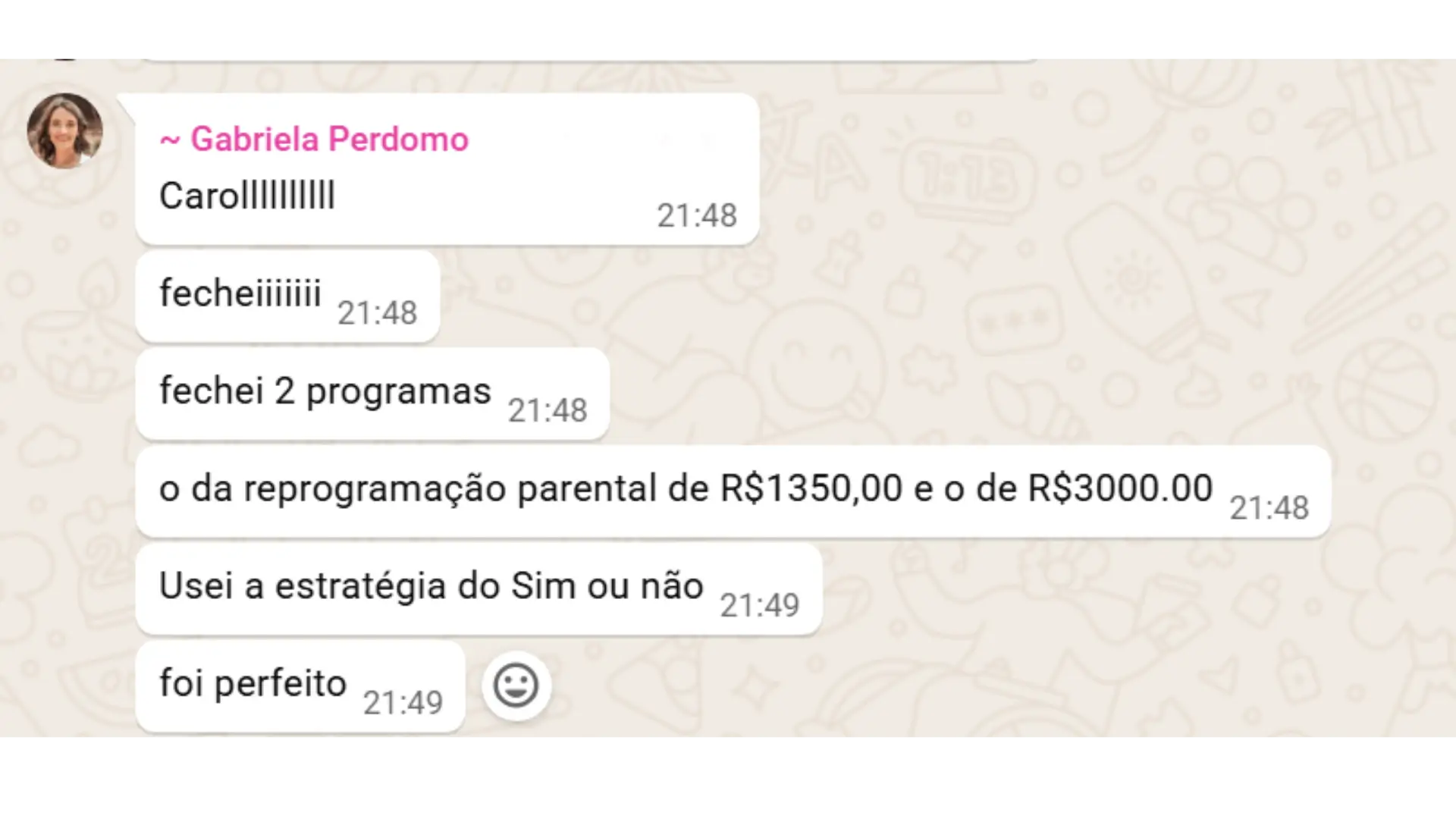 Conversa Gabriela Perdomo